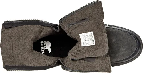 Vista 2 de Sorel Explorer Botas con doble cremallera impermeable, plateado