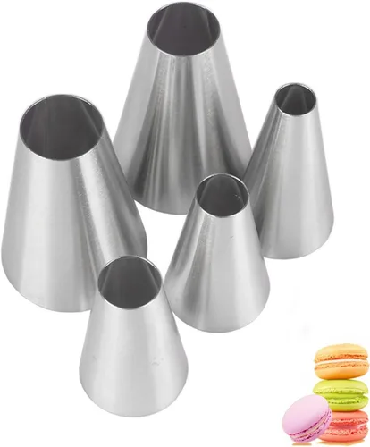 Vista 10 de Juego de puntas de tuberías para decoración de pasteles, puntas grandes de 1M 1A 2A 2D 4B