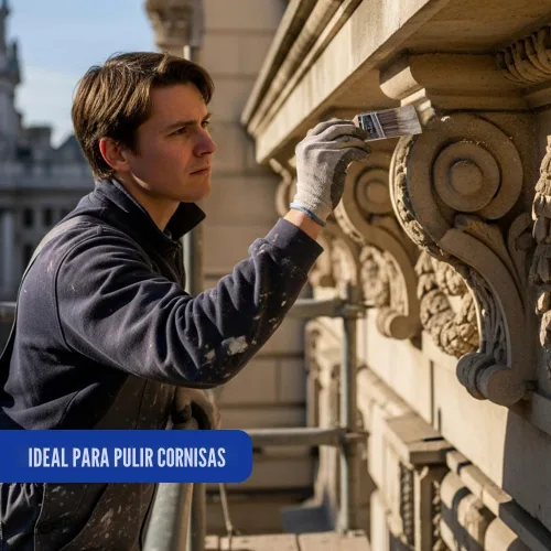 Vista 4 de Paquete de 10 pinceles de pintura de alta calidad para pared o decoración de casa, ideal para pintores profesionales y propietarios de viviendas