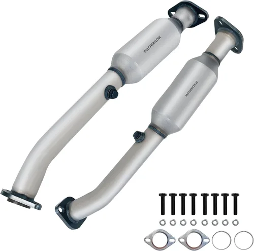 Vista 11 de Catalizador compatible con Nissan Frontier 3.3L 1999-2001, 2000-2001 Xterra 3.3L Catalizador (compatible con EPA)