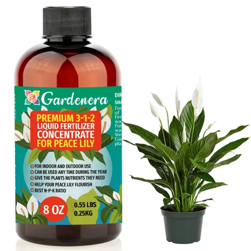 Vista 11 de GARDENERA Fertilizante Líquido Concentrado Multiusos Premium 3-1-2 para Todas las Plantas y Flores de Interior - Promueve el Crecimiento de Biomasa