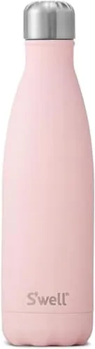 Vista 34 de S'well Botella de Agua de Acero Inoxidable, 17 oz, Angel Food, Recipientes con Aislamiento al Vacío de Triple Capa Mantienen las Bebidas Frías por