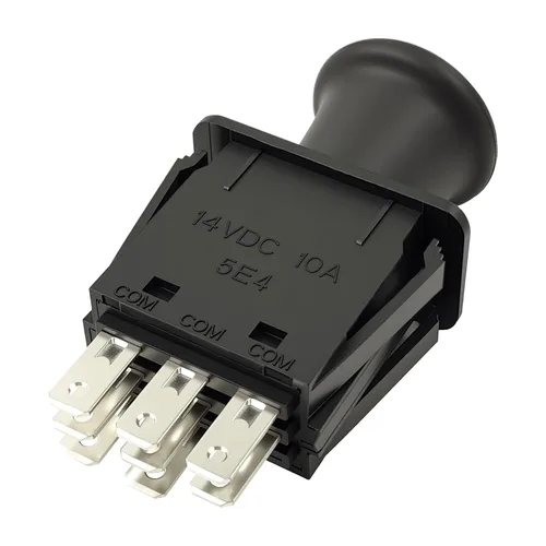 Vista 22 de 4174684 Interruptor de toma de fuerza de embrague de cortacésped, 8 terminales de 10 amperios, apto para cortacésped Dixie Chopper y compatible
