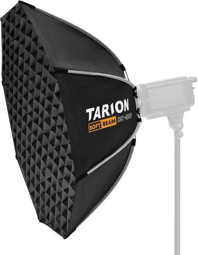 Vista 15 de TARION Caja de luz parabólica de montaje Bowens de liberación rápida