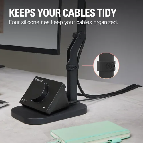 Vista 7 de Elgato Wave Desk Stand - Brazo de montaje ajustable para micrófonos, Works, HyperX, Rode, Fifine, Shure y más micrófonos, Compatible con rosca