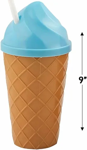 Vista 5 de Fun Express Ice It - Paquete de 12 fiestas con forma de hielo para niños, sin BPA para fiestas de cumpleaños y eventos de verano