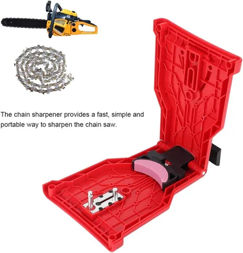 Vista 3 de 01 Afilador de motosierra, sacapuntas de hoja de sierra de cadena rápida universal portátil para ahorrar tiempo y esfuerzo para trabajar la madera