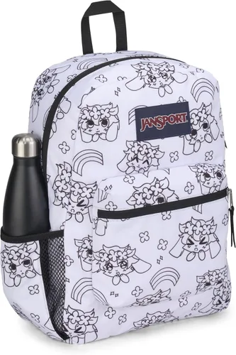 Vista 6 de JanSport Mochila Cross Town, bolsillo frontal utilitario, Tamaño único