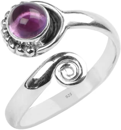 Vista 33 de Anillo de dedo del pie de piedra preciosa de plata de ley 925, joyería para el cuerpo, anillo de dedo del pie de la mano de la mano de la piedra