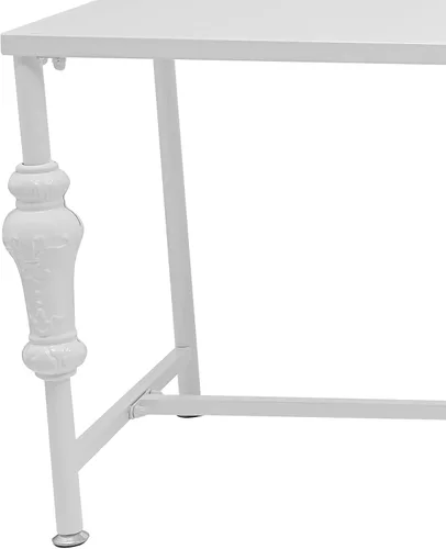 Vista 6 de Industrial Retail Display Tables, Set of 2 Standing Clothing Shoes Display Rack Adjustable Feet Boutique Display Table for Retail Store, Hotel