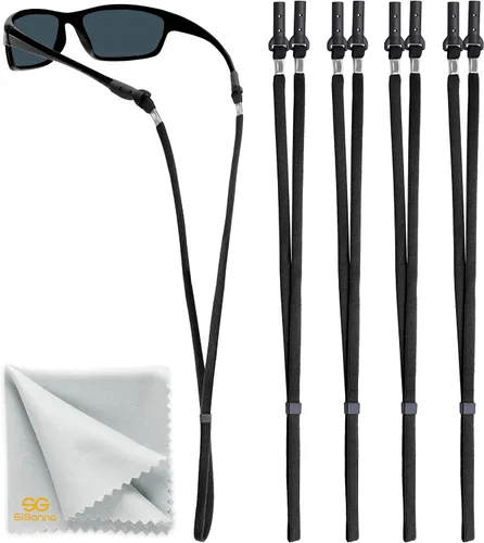 Vista 14 de SIGONNA Eye Glasses String Holder Straps - Sports Sunglasses Strap for Men Women - Eyeglass Holders Around Neck