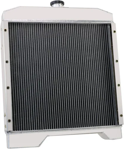 Vista 3 de A172038 Aluminio 3Row Radiador Fit Case 580 580k Serie I II III Super K Retroexcavadora Radiador de Repuesto para Caso 580 580k Serie I II, III