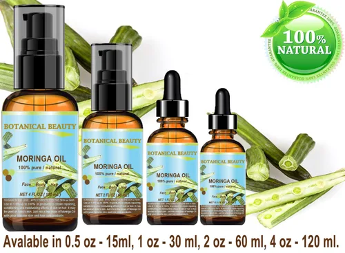 Vista 7 de Botanical Beauty Aceite de Moringa 100% Puro/Natural/Sin diluir Aceite portador prensado en frío. 1 Fl.oz.- 1.0 fl oz. Para el cuidado de la piel