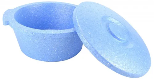 Vista 2 de IBUC-1000 Glacier Brand - Cubo de hielo, capacidad de 2,5 L, color azul