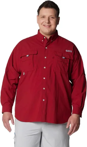 Vista 6 de Columbia Camisa de pesca PFG Bahama II de manga larga para hombre