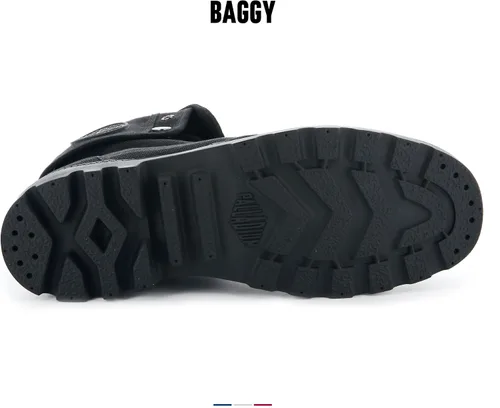 Vista 8 de Palladium Bota de lona holgada para mujer