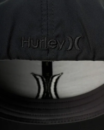 Vista 4 de Hurley Sombrero negro Flexfit One And Only para hombres