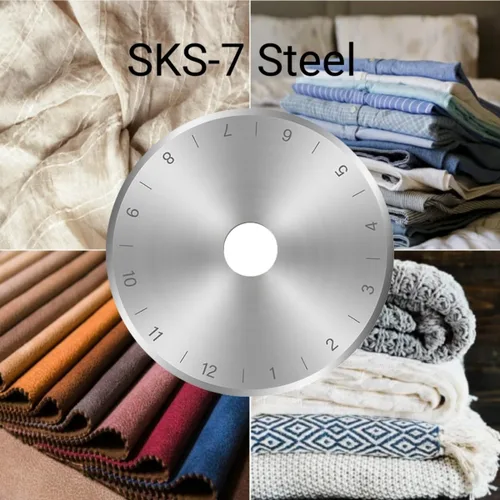 Vista 5 de Cuchillas de cortador giratorio de 45 mm para Fiskars Olfa, cuchillas giratorias de repuesto para tela, acolchado, costura y manualidades