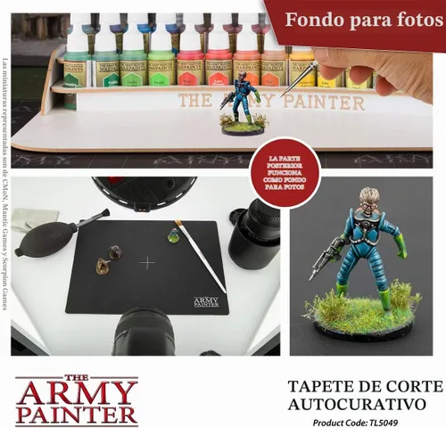 Vista 6 de The Army Painter, tapete de corte autorreparable, PVC de doble cara antideslizante, A4