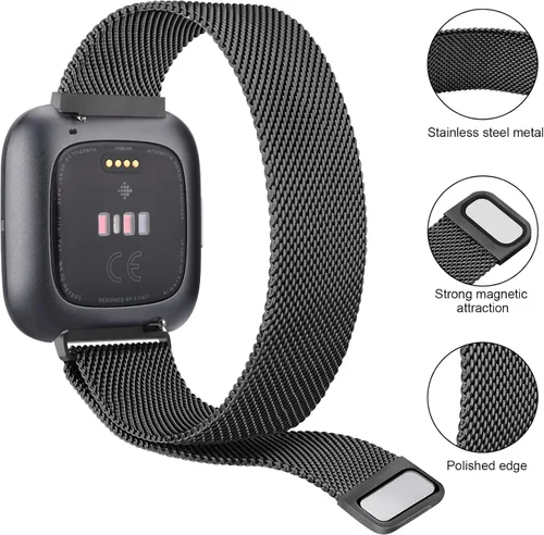 Vista 2 de Vanjua Correa de repuesto para Fitbit Versa 2, correa de repuesto para reloj inteligente Fitbit Versa 2 / Lite/SE