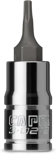 Vista 7 de Capri Tools T6 Star Bit Socket, unidad de 1/4 pulgadas