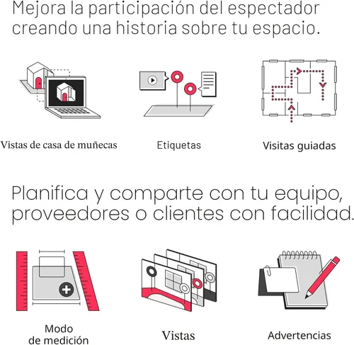 Vista 7 de Matterport Pro3 - Kit de rendimiento de cámara digital 3D Lidar para crear experiencias profesionales de recorrido virtual 3D con vistas de 360