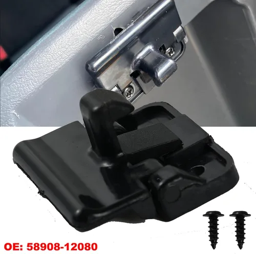Vista 6 de 58908-0R030 58908-42010 Apoyabrazos Consola central Cerradura de tapa para Toyota 4Runner 2010-2020 RAV4 2006-2016 Camry 1990-1991 Corolla 1993-1997