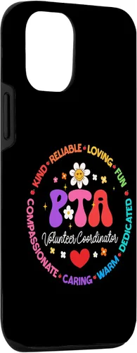 Vista 3 de iPhone 15 Parents Teacher Association PTA Volunteer Coordinator Case