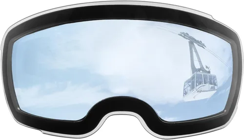 Vista 10 de Supertrip Gafas de esquí para adultos, lentes intercambiables antivaho para nieve, snowboard para hombres, mujeres y jóvenes