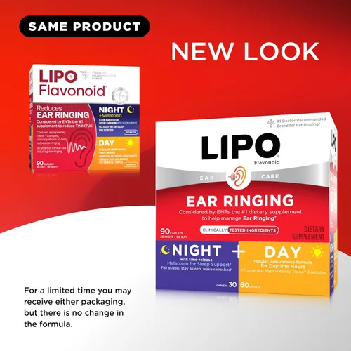 Vista 7 de lipo-flavonoid Plus Ear Salud Suplemento, 1, 1