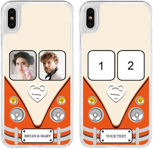 Vista 303 de Funda de teléfono personalizada para Apple iPhone 8 Plus iPhone 7 Plus, personalizada con foto, imagen, texto, imagen, diseño de imagen