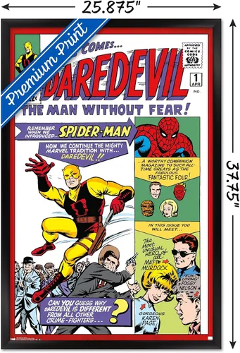 Vista 3 de Trends International Póster de pared Daredevil #1, 24 x 36