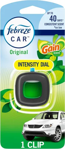 Vista 17 de Febreze Clip de ventilación para automóvil con aroma Downy April Fresh