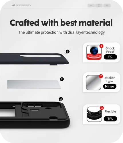 Vista 325 de GOOSPERY Parachoques magnético para puerta compatible con Galaxy S9 Plus, tarjetero tipo billetera con cierre automático por iman, funda protectora