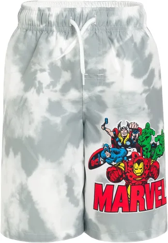 Vista 4 de Marvel Spider-Man Avengers - Conjunto de traje de baño con protección UPF 50+ para niños pequeños y grandes