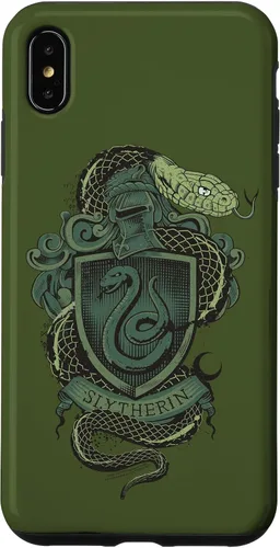 Vista 11 de Funda con escudo de serpiente Slytherin para iPhone 16 Harry Potter