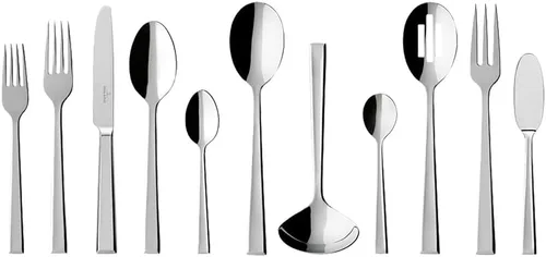 Vista 6 de Villeroy & Boch Blacksmith - Juego de cubiertos de 60 piezas, acero inoxidable 18/10, servicio para 12, caja de regalo