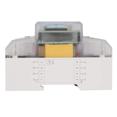 Vista 6 de Medidor de energía digital de 3 fases KWh Monitor 220V/380V 4P LCD Medidor de consumo de energía para sistemas eléctricos comerciales industriales