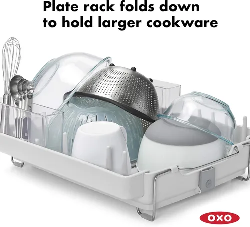 Vista 2 de OXO Good Grips escurreplatos plegable