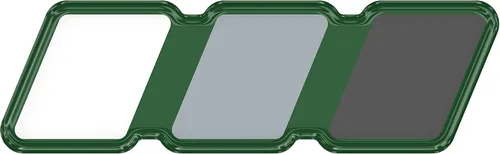 Vista 73 de Insignia tricolor - Compatible con Toy Taco, Tun y 4Run Negro con escala de grises TRI