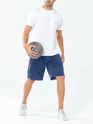 Vista 3 de NORTHYARD Pantalones cortos deportivos de baloncesto para hombre, de 5, 7, 10 pulgadas, para entrenamiento, gimnasio, secado rápido, pantalones