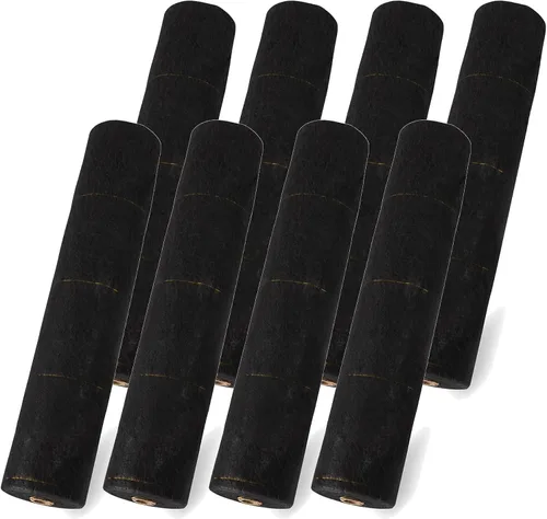 Vista 17 de Dewitt Pro-5 Tela Paisajística Tejida con Barrera contra Malezas, 5 oz, Negro, 3' x 250' - Control de Crecimiento de Servicio Pesado, Cubierta