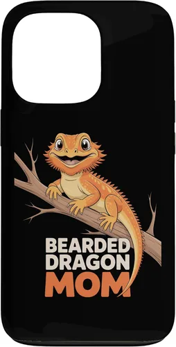 Vista 10 de Bearded Dragon Mom Reptile Parent Animal Care Fan Case for iPhone XR