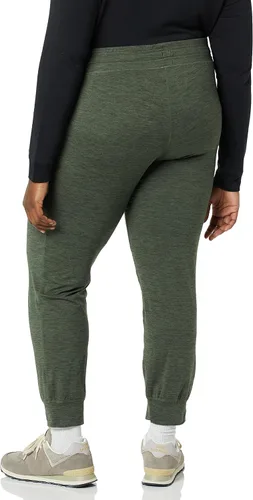 Vista 4 de Tienda Essentials Pantalón deportivo elástico Brushed Tech para mujer (disponible en tallas extragrandes)