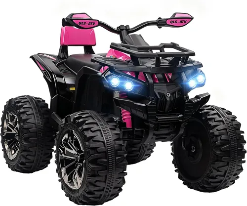Vista 13 de Aosom 12V 10AH Ride on ATV with Dual Motors, 5 MPH Max Speed, Blue