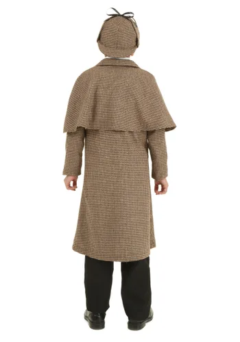 Vista 2 de Disfraz infantil de Sherlok Holmes Multicolor