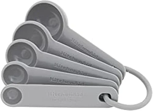 Vista 14 de KitchenAid cucharas para medir Aqua Sky/Negro Juego de 2