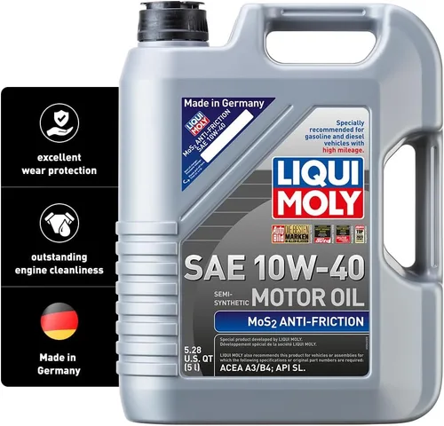 Vista 3 de Liqui Moly, aceite para motor MoS2, antifricción 10W 40
