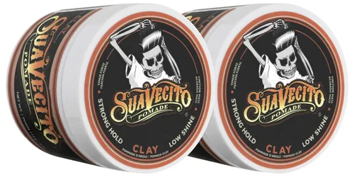 Vista 7 de Suavecito Pomade - Arcilla firme para hombre, fijación fuerte, acabado mate de bajo brillo, arcilla profesional para peinar el cabello para mayor