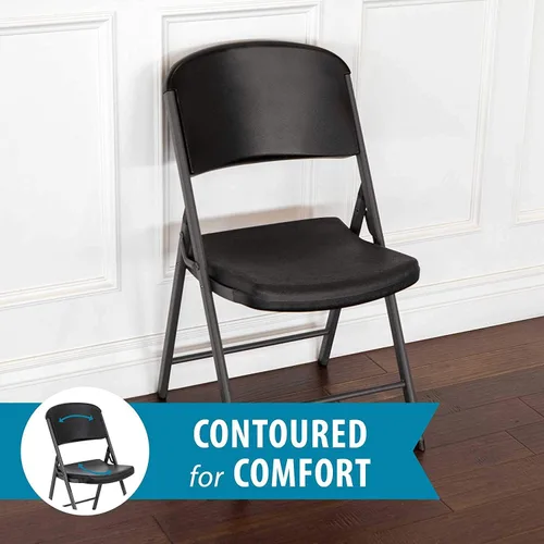 Vista 4 de Lifetime Silla plegable con color negro Model#80887U (4, negro)